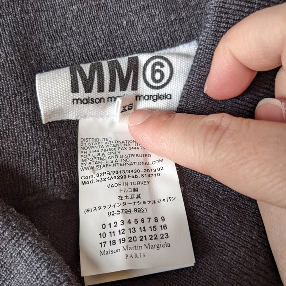 Mm6 maison margiela lounge pants Wool authentic - Picture 3 of 5